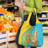 Issyk Mystery Kazakhstan Golden Man Grocery Bag