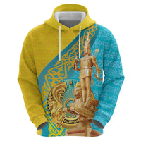 Issyk Mystery Kazakhstan Golden Man Hoodie - Wonder Print Shop