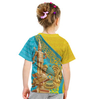 Issyk Mystery Kazakhstan Golden Man Kid T Shirt - Wonder Print Shop