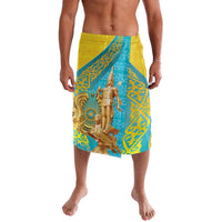 Issyk Mystery Kazakhstan Golden Man Lavalava - Wonder Print Shop