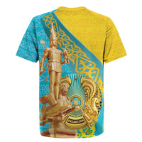 Issyk Mystery Kazakhstan Golden Man Rugby Jersey - Wonder Print Shop