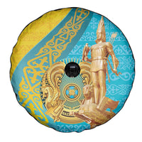 Issyk Mystery Kazakhstan Golden Man Spare Tire Cover - Wonder Print Shop