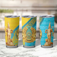 Issyk Mystery Kazakhstan Golden Man Tumbler Cup - Wonder Print Shop