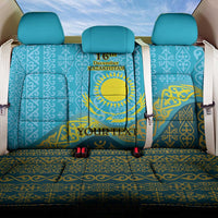 Kazakhstan Independence Day Personalized Back Car Seat Cover 16 December with Kazakh Pattern LT9 - Wonder Print Shop