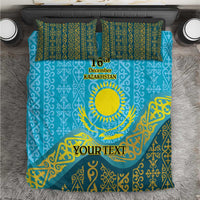 Kazakhstan Independence Day Personalized Bedding Set 16 December with Kazakh Pattern LT9 - Wonder Print Shop