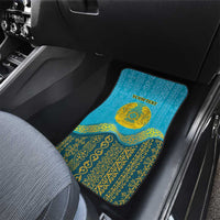 Kazakhstan Independence Day Personalized Car Mats 16 December with Kazakh Pattern LT9 - Wonder Print Shop