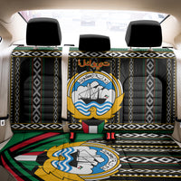 Kuwait Hawk of Quraish With Al Sadu Pattern Personalized Back Car Seat Cover LT9 - Wonder Print Shop