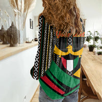 Kuwait Hawk of Quraish With Al Sadu Pattern Personalized Women Casual Shirt - Wonder Print Shop