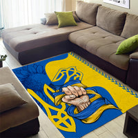 Ukraine Ukraine Folk Patterns Unity Day Personalized Area Rug LT9 - Wonder Print Shop