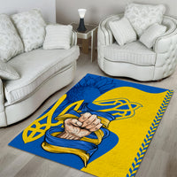 Ukraine Ukraine Folk Patterns Unity Day Personalized Area Rug LT9 - Wonder Print Shop