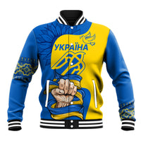 Ukraine Ukraine Folk Patterns Unity Day Personalized Baseball Jacket LT9 - Wonder Print Shop