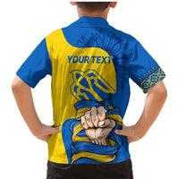 Ukraine Ukraine Folk Patterns Unity Day Personalized Family Matching Mermaid Dress and Hawaiian Shirt LT9 - Wonder Print Shop