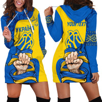 Ukraine Ukraine Folk Patterns Unity Day Personalized Hoodie Dress - Wonder Print Shop