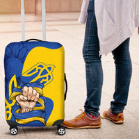 Ukraine Ukraine Folk Patterns Unity Day Personalized Luggage Cover - Wonder Print Shop