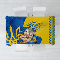 Ukraine Ukraine Folk Patterns Unity Day Personalized Tablecloth - Wonder Print Shop