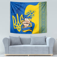 Ukraine Ukraine Folk Patterns Unity Day Personalized Tapestry - Wonder Print Shop