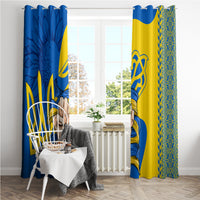 Ukraine Ukraine Folk Patterns Unity Day Personalized Window Curtain - Wonder Print Shop