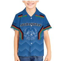Custom Afghanistan Cricket Family Matching Mermaid Dress and Hawaiian Shirt Afghan Coat Of Arm with Special Flag LT9 - Wonder Print Shop