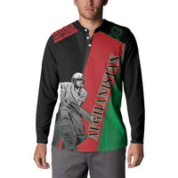 Custom Afghanistan Cricket Button Sweatshirt Sporty Version LT9 - Wonder Print Shop