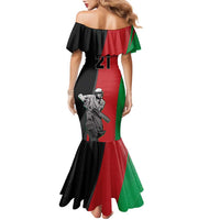 Custom Afghanistan Cricket Family Matching Mermaid Dress and Hawaiian Shirt Sporty Version LT9 - Wonder Print Shop