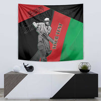 Custom Afghanistan Cricket Tapestry Sporty Version - Wonder Print Shop