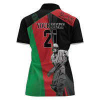 Custom Afghanistan Cricket Women Polo Shirt Sporty Version - Wonder Print Shop