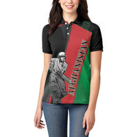 Custom Afghanistan Cricket Women Polo Shirt Sporty Version - Wonder Print Shop