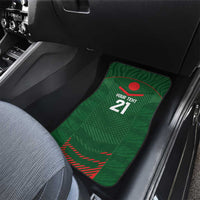 Custom Bangladesh Cricket Car Mats Go Tigers Sporty Version LT9 - Wonder Print Shop