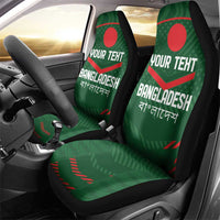 Custom Bangladesh Cricket Car Seat Cover Go Tigers Sporty Version LT9 - Wonder Print Shop