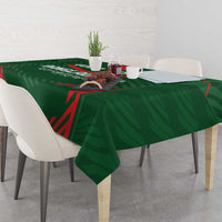 Custom Bangladesh Cricket Tablecloth Go Tigers Sporty Version - Wonder Print Shop