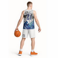 Custom Brasil Concept Guacamayo 2026 Floral Basketball Jersey Blue Edition