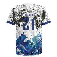 Custom Brasil Concept Guacamayo 2026 Floral Rugby Jersey Blue Edition
