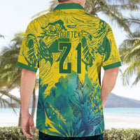 Custom Brasil Concept Guacamayo 2026 Floral Hawaiian Shirt Green Edition