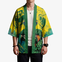 Custom Brasil Concept Guacamayo 2026 Floral Kimono Green Edition