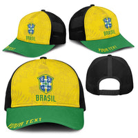 Personalized Brasil Concept Parrot Football Baseball Net Cap Macaw Bird Floral Tribal Edition 2026