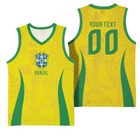 Custom Brasil Concept Parrot Football Basketball Jersey Macaw Bird Floral Tribal Edition 2026