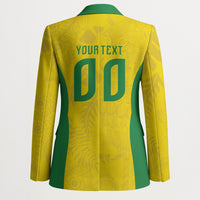 Custom Brasil Concept Parrot Football Blazer Macaw Bird Floral Tribal Edition 2026