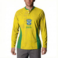 Custom Brasil Concept Parrot Football Button Sweatshirt Macaw Bird Floral Tribal Edition 2026