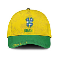 Personalized Brasil Concept Parrot Football Classic Cap Macaw Bird Floral Tribal Edition 2026