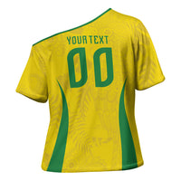 Custom Brasil Concept Parrot Football Cross Shoulder Shirt Macaw Bird Floral Tribal Edition 2026