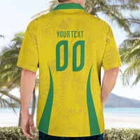 Custom Brasil Concept Parrot Football Hawaiian Shirt Macaw Bird Floral Tribal Edition 2026