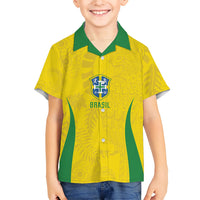 Custom Brasil Concept Parrot Football Hawaiian Shirt Macaw Bird Floral Tribal Edition 2026