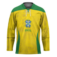 Custom Brasil Concept Parrot Football Hockey Jersey Macaw Bird Floral Tribal Edition 2026