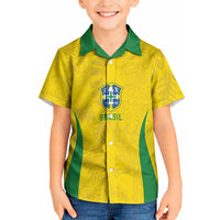Custom Brasil Concept Parrot Football Kid Hawaiian Shirt Macaw Bird Floral Tribal Edition 2026