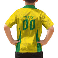 Custom Brasil Concept Parrot Football Kid Hawaiian Shirt Macaw Bird Floral Tribal Edition 2026