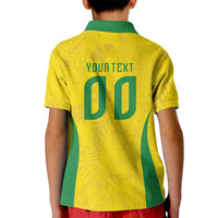 Custom Brasil Concept Parrot Football Kid Polo Shirt Macaw Bird Floral Tribal Edition 2026