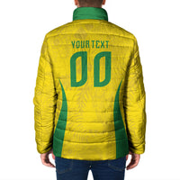 Custom Brasil Concept Parrot Football Padded Jacket Macaw Bird Floral Tribal Edition 2026