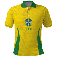 Custom Brasil Concept Parrot Football Polo Shirt Macaw Bird Floral Tribal Edition 2026