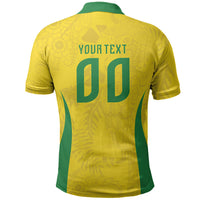 Custom Brasil Concept Parrot Football Polo Shirt Macaw Bird Floral Tribal Edition 2026