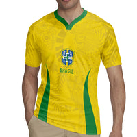Custom Brasil Concept Parrot Football Rugby Jersey Macaw Bird Floral Tribal Edition 2026